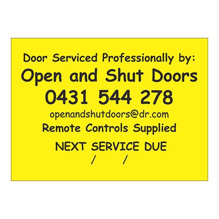 Fluoro Yellow Label Rectangle 102mm x 74mm Black Print